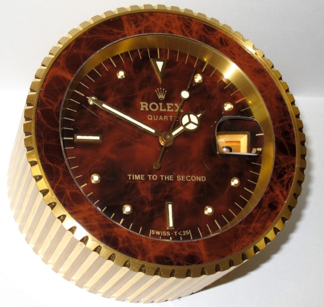 Rolex desk store clock price